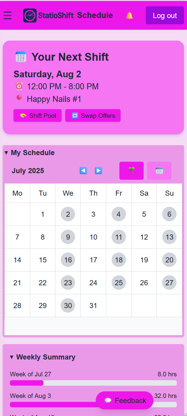 Employee Screen Dialog